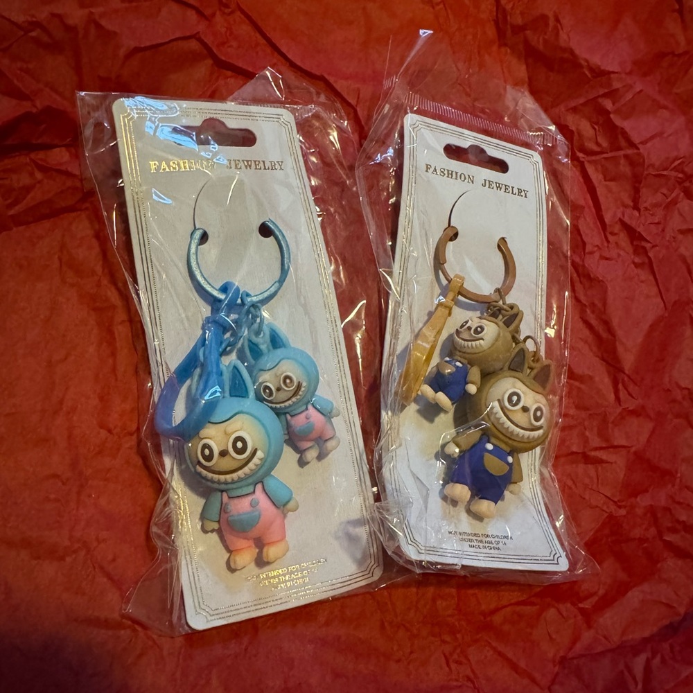 Labubu  Keychains Set of 2